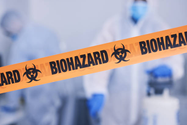 Professional Biohazard Cleanup technician working in West Richland, WA